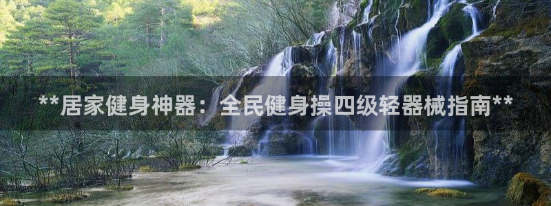 尊龙凯时集团：**居家健身神器：全民健身操四级轻器械指南